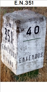 E.N. 351 - E.N.344 - lvaro - Oleiros - Isna de Oleiros - ... - Sobreira Formosa
 - Giesteiras Cimeiras - ... - Ladeira - Venda Nova - Envendos